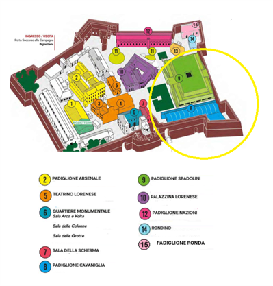 fortezza da basso map